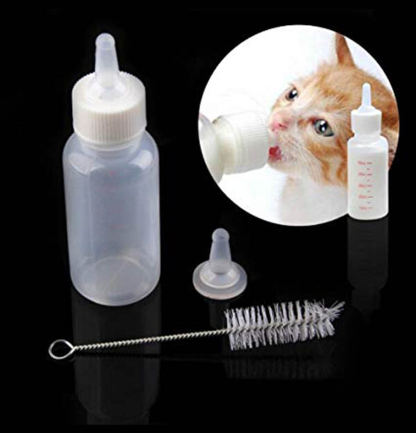 Pet Milk Bottle Pacifier Feeding Bottle Brush you chong Feeding Bottle Dogs And Cats Feeding Bottle Set - Image 4