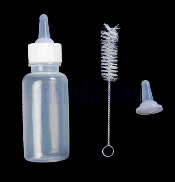 Pet Milk Bottle Pacifier Feeding Bottle Brush you chong Feeding Bottle Dogs And Cats Feeding Bottle Set - Image 3