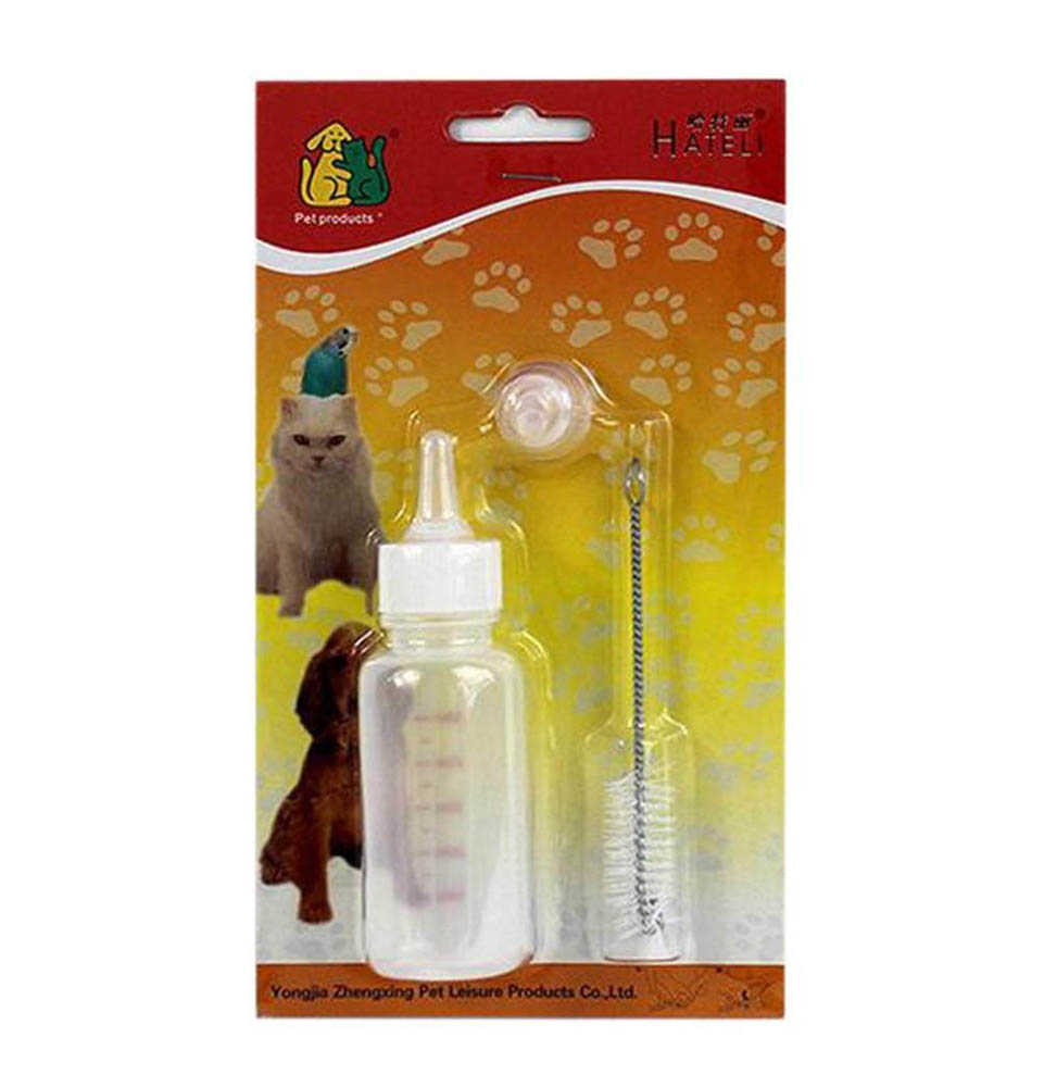 Pet Milk Bottle Pacifier Feeding Bottle Brush you chong Feeding Bottle Dogs And Cats Feeding Bottle Set